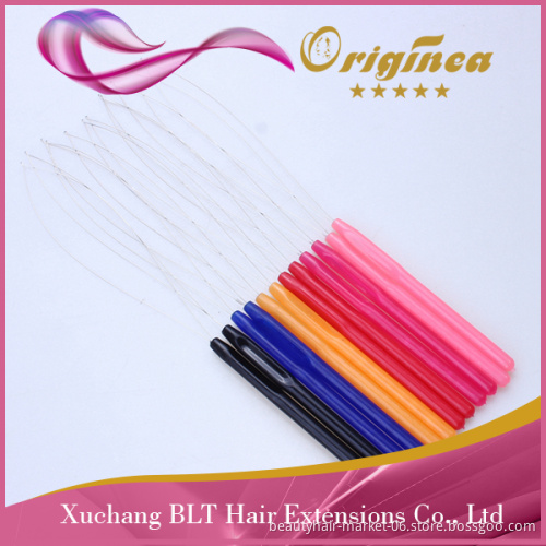 Hair Extension Micro Ring Tools Pulling Needle Loop Threader For Nano Micro Beads Rings